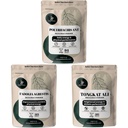 Dschungel-Pulver Shilajit-Pulver für Männer, Tongkat Ali für Männer Pulver, Fadogia Agrestis-Extrakt für Männer Traditionelle Männer Gesundheit Unterstützung für Drive & Passion Bundle