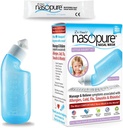 Nasopure Nasal Wash, Little Squirt Kit, “The Nicer Neti Pot” Sinus Wash Kit, Komfortable Nasal Rinse 4 Oz Bottle & 20 Salt Packets (3.75 Gr Jeder), Nasal Congestion, Kalt, Allergy, Nasal Irrigation