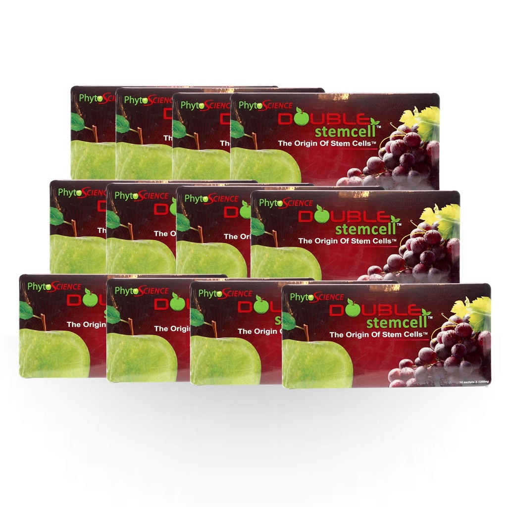 (Schweizer Qualität Formel) 12x Phytoscience PhytoCellTec Apple Grape Double StemCell Stammzelle Anti Alterung