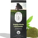 Bio Stevia Pulver | 7.05 oz | USDA Organic & Non-GMO | Ethisch aus Nordindien | Recyclable Kraft Bags | Natürliche Stevia | Pflanzenbasierte Zucker freie Wahl