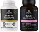 Antike Ernährung Regenerative Bio-zertifizierte Probiotika, Frauen einmal täglich, 30 Count + SBO Probiotics, Frauen, 60 Count
