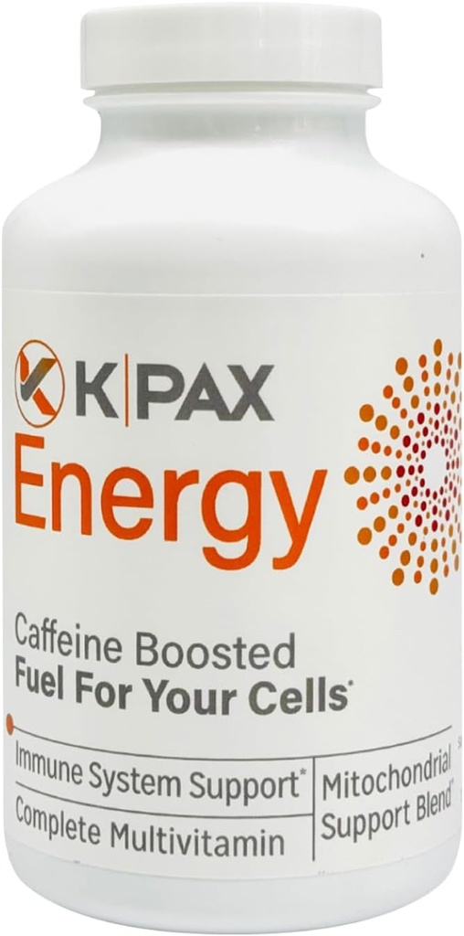 K-Pax Energy - Hohe Potenz Mitochondrial Nährstoffe - Immun Boosting Energy Multivitamin - 120 Tabletten