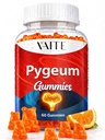 Pygeum Supplement Gummies 500mg - Vegan Chewables with Africanum Bark Extract, Pflanzenbasierte Ergänzungen für männliche, nicht-GMO Gluten-Free, Sugar-Free, Gelatin-Free, 60 Chews Gummy