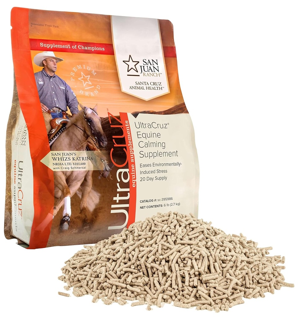 UltraCruz - sc-395986 Equine Berechnungsergänzung für Pferde, 6 lb, Pellet (20 Tage Versorgung)