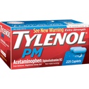 Tylenol Pm Extra Strength Pain Reliever + Schlafhilfe, 225-Kapseln (1 Packung)