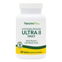 NaturesPlus Ultra II Daily - 60 Tablets - Multivitamin mit ganzer Nahrung für Gesamt-Well-Being - Unterstützt Energie & Immun-Gesundheit - Sustained Release - 60 Portionen