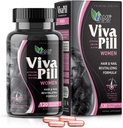 Amerika Medic & Science VivaPill für Frauen (120 Kapseln) Vitamine für Haare, Haut und Nägel | Revitalisierende Formel Pillen mit Biotin, Nahrungsergänzungsmittel für Haarwachstum mit Kollagen und Keratin