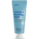 Curist 5% Lidocaine Cream Maximum Strength Topical Pain Relief - 6 oz (170 g) XL Tube - Numb Schnell &amp; effektiv Numbing Formulierung - (1 Pack - 6 oz Tube)