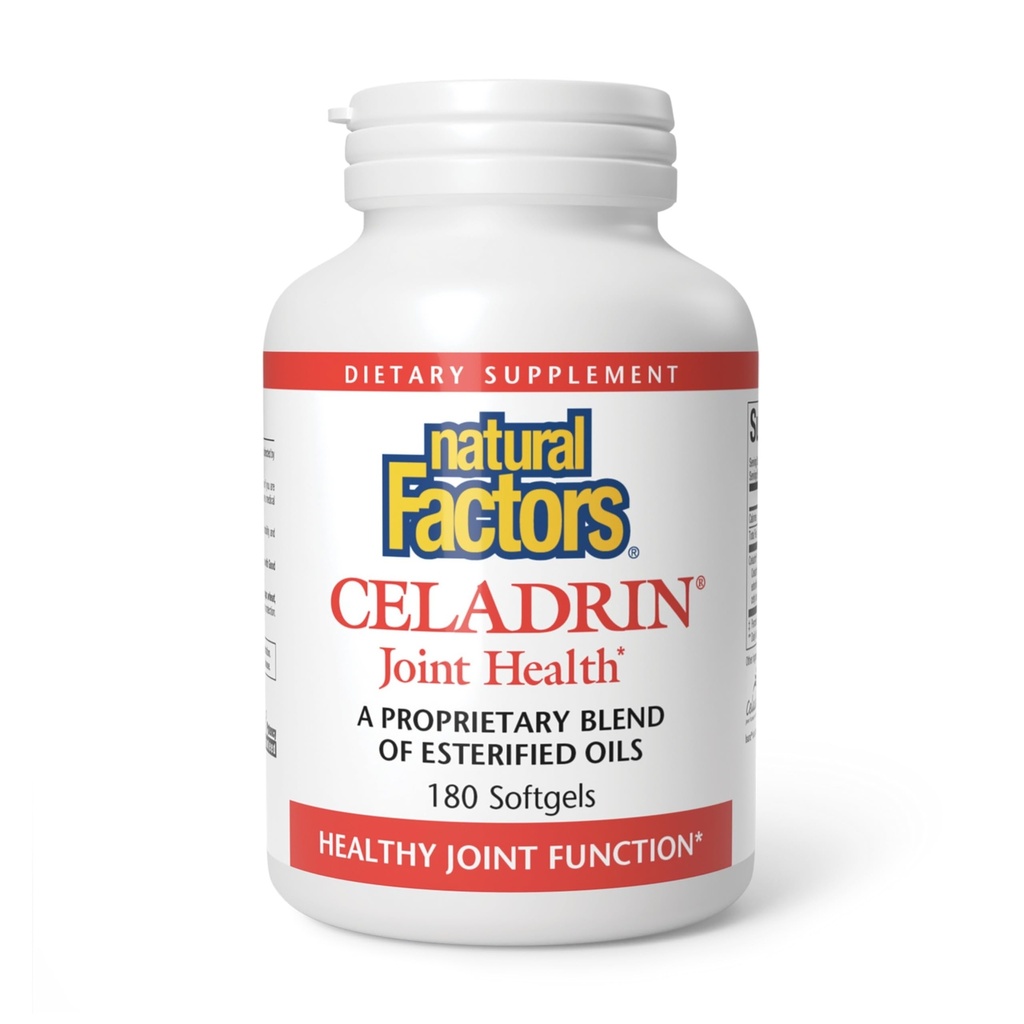 Natural Factors, Celadrin Joint Health, Promotes Flexibility, Mobility and Joint Function, 180 Softgels