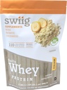 swiig Premium Daily Whey Protein Matrix Banana 2.2 lb – 20g Protein Gluten-Free Non-GMO Keine Füllstoffe keine künstlichen Aromen mit Aminosäuren für Muskelrückgewinnung Alle natürlichen Formel