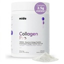 VERISOL® Hydrolysiertes Kollagenpeptid Typ I & III mit Vitamin C, Hyaluronsäure, Biotin, Q-ACTIN® | Unflavored Proteinpulver für glatte Haut, dickes Haar, starke Nägel & Gelenkgesundheit | 30 Servierungen