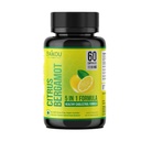 Citrus Bergamotte 1110mg - 25:1 Extrakt - Hohe Potenz Beilage mit schwarzem Choke Berry, Niacin, Olivenblatt & Schwarz Pfeffer Extrakt - Vegan - 60 Kapseln