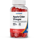 Nutricost Apfel Apfel Apfelessig 500mg, 60 Gummis, Apfel aromatisiert - Glutenfrei, Non-GMO, No Corn Syrup