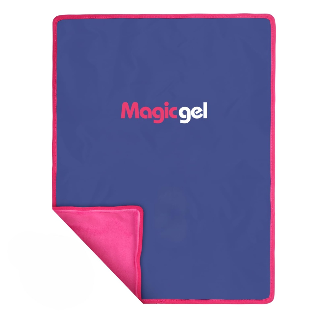 Magic Gel Ice Packs für Verletzungen Wiederverwendbar (15" x 11") - Großes Eispaket - Flexibles Kaltkühlpad - Gel Pack für Schulter, Rücken, Hüfte, Knie, Bein, Untere Rücken