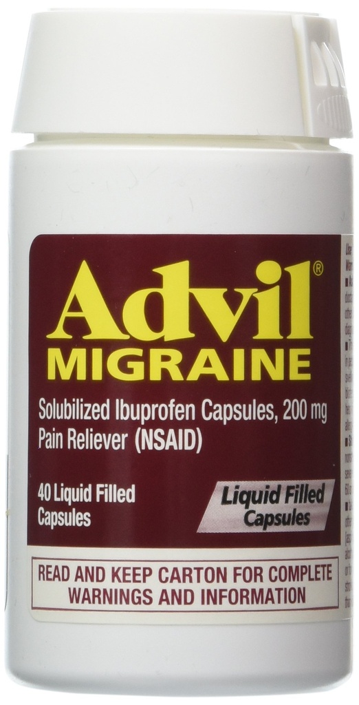 ADVIL MIGRAINE LIQUI-GELS (40 Kapsel)
