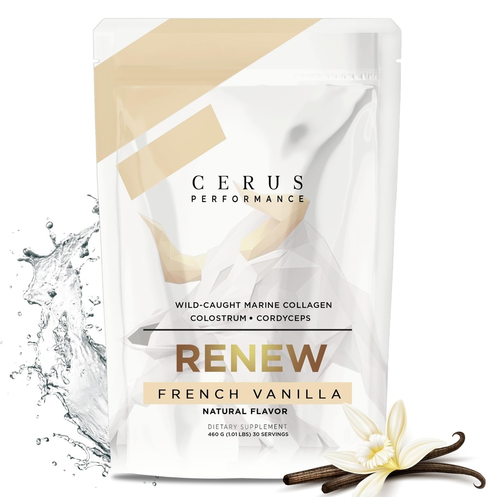 Cerus Performance Renew Premium Athletic Blend – Enhance Performance, Boost Recovery, Support Joint Health & Stamina – Ideal für Athleten & Stärke Trainer, 30 Portionen