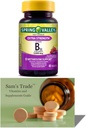 Spring Valley Vitamin B12| Fast Dissolve Tabletten Nahrungsergänzungsmittel Vitamin Vitamin B12 5000 mcg |B Vitamine |Vitamin B12 Komplex für Frauen und Männer |45 Tablettens Gemischte Berry Flavor + Sam's T. Vitamins Guide