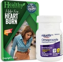 Healthy Surplus Equate Omeprazole 20mg 14-Tag Behandlungs- und Vitalvolumen Tipps Card Bundle