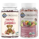 Garden of Life Organic Kids & Women's Gummy Vitamins, Cherry & Berry, 120 Count