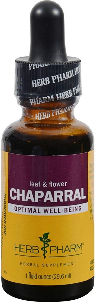 Kräuter Pharm Dropper Chaparral - 1 fl oz