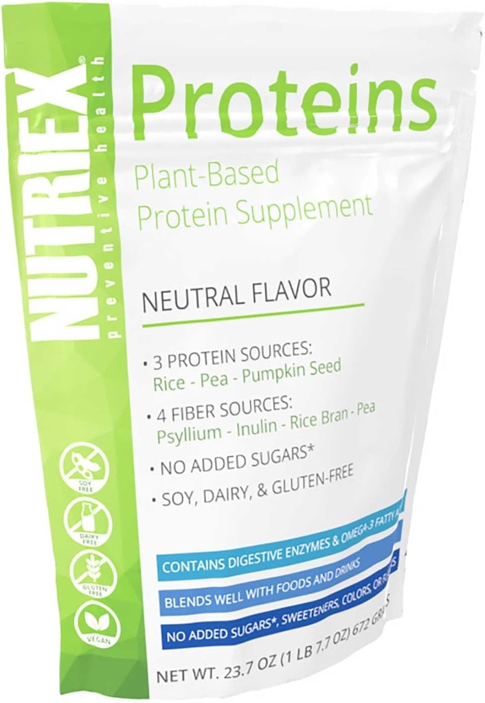 Nutriex Proteine - Pflanzenbasierte Proteinergänzung