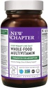 New Chapter Every Woman's One Daily, Women's Multivitamin Fermented with Probiotics + Iron + B Vitamins + Vitamin D3 + Organic Non-GMO Ingredients, 24 Count