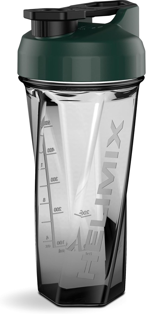 HELIMIX 2.0 Vortex Blender Shaker Bottle hält bis zu 28oz | Kein Blending Ball oder Whisk | USA Made | Portable Pre Workout Whey Protein Drink Shaker Cup | Mixes Cocktails Glatteies Shakes | Top Rack Safe