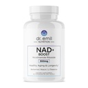 DR. EMIL NUTRITION NAD+ Boost - Nicotinamide Riboside Supplement - Supports Cellular Energy, Longevity & Healthy Aging - Non-GMO - with Berberine, L-Theanine & Niacin - 30-Day Supply