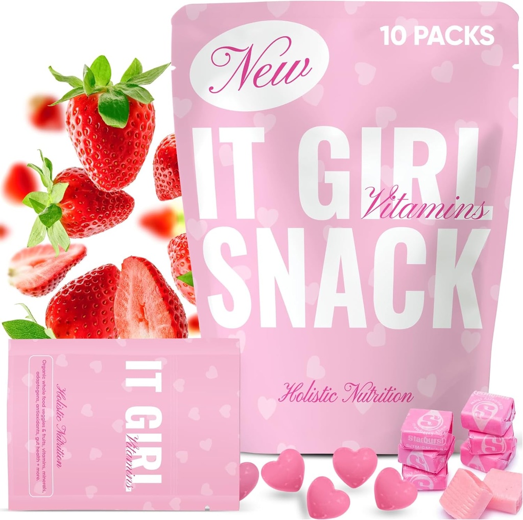 Super Greens Powder Superfood Gummis + Tägliche Multi-Vitamine für Damen - Vegan-Präbiotika für Gut Gesundheit & Wellness - Gesunde Snacks, ganze Obst & Gemüse, Vegan, Bio-Nahrungsergänzung
