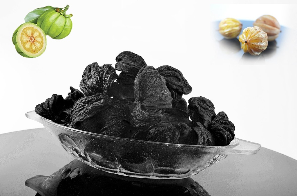 Yuktha Grün Malabar Tamarind Bark Schneide getrocknete Kräuter Garcinia Cambogia 100Gm