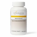 Integrative Therapeutik Rhizinat - Verdauungsergänzungsmittel für Gut Health Support* - Darmgesundheitsunterstützung* - Vegan, Glutenfrei & Dairy-frei - 100 Kautabletten (33 Servietten)