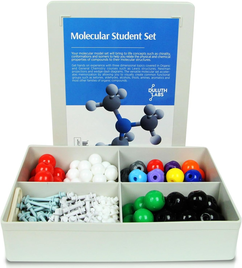 Organische Chemie Molecular Model Student Kit - (88 Atome und 140 Bond Parts) - MM-004