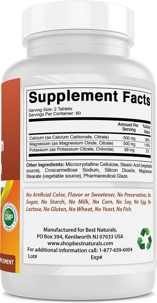 Calcium Magnesium Kalium & Eisen 65 mg
