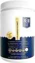 CRISAN Komplette Haarlänge Essentials Haarstärke Pulver Supplement- Sea Moss & Adaptogen Ergänzung - Essential Blend of Complex Vital Adaptogen Superfoods für Haarlänge und Stärke