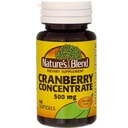 Nature's Blend Cranberry Konzentrat 500 mg Soft Gels - 60 ct, Packung mit 3