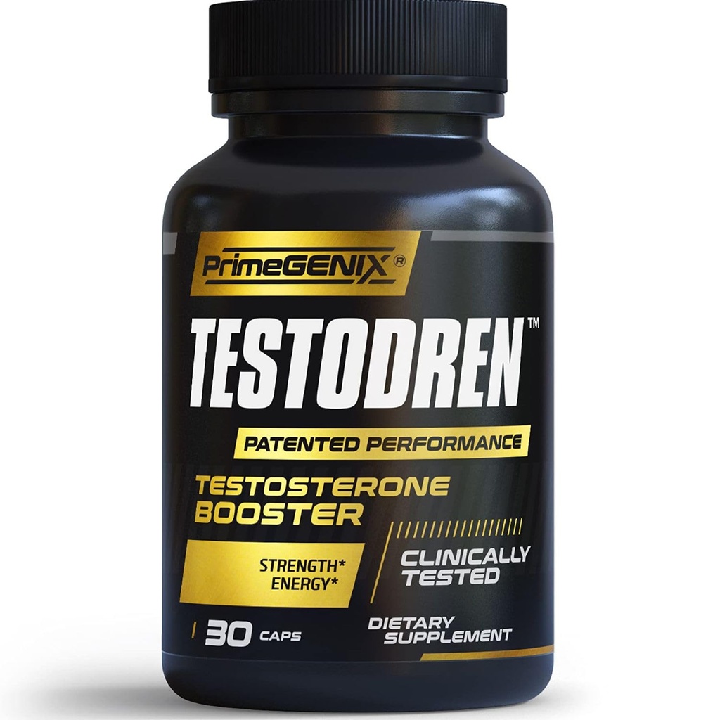 Testodren Advanced Testosteron Booster für Männer | Natürliche Stamina, Endurance, Energie & Stärke Steigerung Ergänzung | Lean Muscle Builder | Sport Nutrition Testosteron Booster