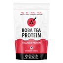 Erdbeer Hibiscus Flavored Collagen | 30 Servierungen | Grass-Fed Hydrolyzed Bovine Collagen Pulver für Männer und Frauen | Fördert Haar, Nagel, Haut, Knochen, und Joint Health | Kein hinzugefügt Zucker
