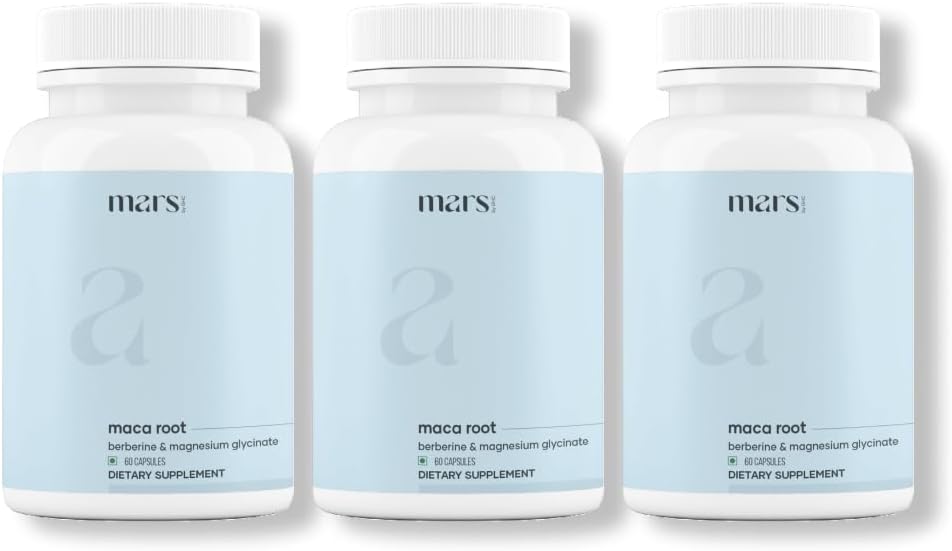mars von GHC Maca Root Capsules 180 Kapseln (Pack von 3)