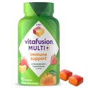 Vitafusion Multi+ Immununterstützung* – 2-in-1 Vorteile & Flavors – Adult Gummy Vitamine mit Vitamin C, Zink, Tägliche Multivitamine, 90 Zähler