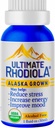 Ultimate Rhodiola®, Alaska Grown, Alcohol Free, Certified Organic, Rhodiola rosea Tincture, CO2 extrahiert, reduzieren Stress, verbessern Energie und Stimmung, adaptogen, nootropic, 3rd Party Getestet