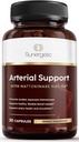 Sunergetic Premium Nattokinase Ergänzung für Arterial Support - Nattokinase 2000 FU (NSK-SD) Pycnogenol, Pomegranate & Beets - 100mg Nattokinase für Artery Health, Heart & Blood Vessels-30 Kapseln