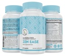 Legacy Wellness Zen Ease Calm Mind Supplement - Natürliche Vegan Formel - 5-HTP, Ashwagandha, St. John's Wort, L-Theanin, Magnesium, B-Vitamins - Kapseln, um ein gutes Gefühl des Friedens zu fördern
