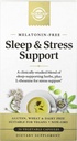 Solgar Sleep & Stress Support, Vegetable Capsules, Melatonin Free, Hilft sich zu entspannen, Beruhigen Sie, Schläfen Sie schnell, verbessern Schlafqualität mit Valerian, Passionflower, Hopfen, Non-GMO, 15 Servierungen, 30 Count