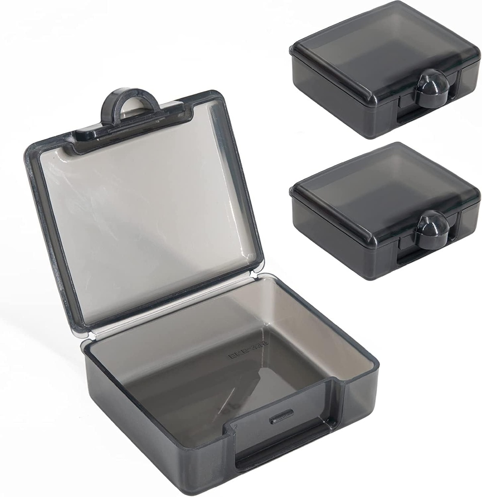Sukuos kleine Pille Box 3 Stk, niedliche Reise Pille Fall für Pocket Purse, BPA kostenlose Mini Pille Organizer für Pillen Vitamin Fish Oil Supplements, Feuchtigkeitsgeschützte Medizin Fall, einfach zu reinigen