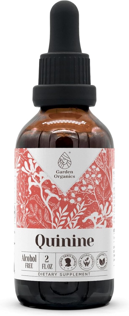 Quinine Alcohol-Free Natural Tincture Extract, Immunsystem Booster, Flüssigkeitstropfen Hergestellt aus 100% (2 fl oz)