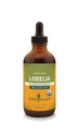 Herb Pharm Certified Organic Lobelia Liquid Extract for Musculoskeletal System Support - 4 Ounce