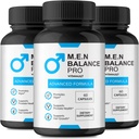 M.E.N Balance Pro Capsules - Offizielle Männer Balance Pro Pillen zu unterstützen Prostate Heath, All Natural Formula for Energy Levels & Overall Well-Being, Premium M.E.N Balance Pro Bewertungen (3 Pack)