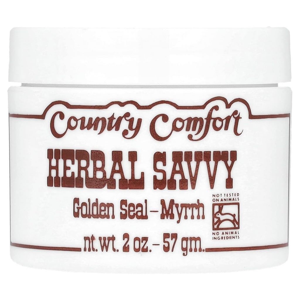 Land Komfort Kräuter savvy Goldenseal Myrrh Ergänzung, 2 Unze