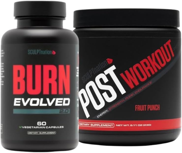 Sculpt Nation von V Shred Burn Evolved 2.0 und Post Workout Fruit Punch Bundle