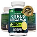 Citrus Bergamotte Ergänzung – 150:1 Extrakt, 1200mg pro Servierung, 80% Polyphenole, Ergänzung für hohe Cholesterin, Italienisch Sourced, 60 Count, 1 Monat Versorgung, Made in USA